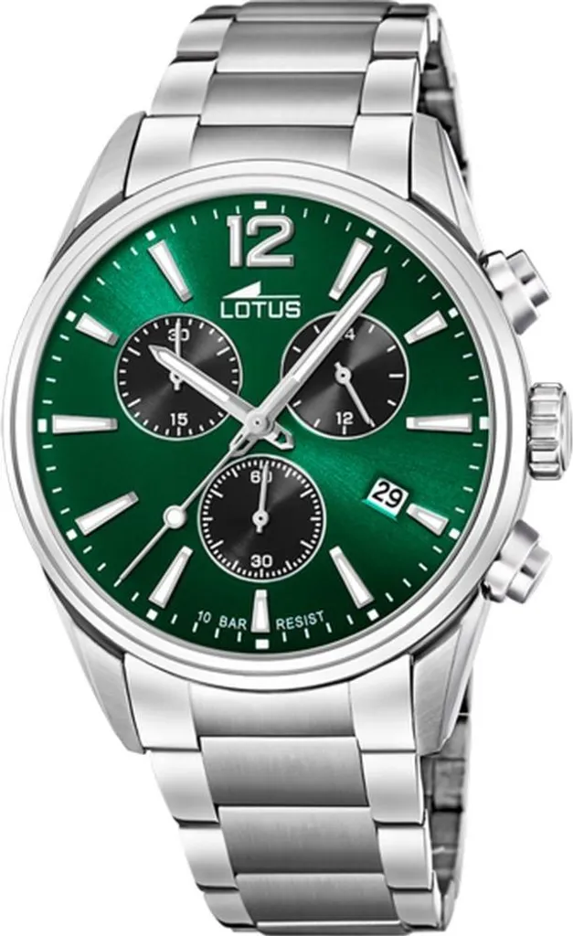 Orologio Lotus 18690/4 Verde: Il Tuo Tempo, Il Tuo Stile in Acciaio