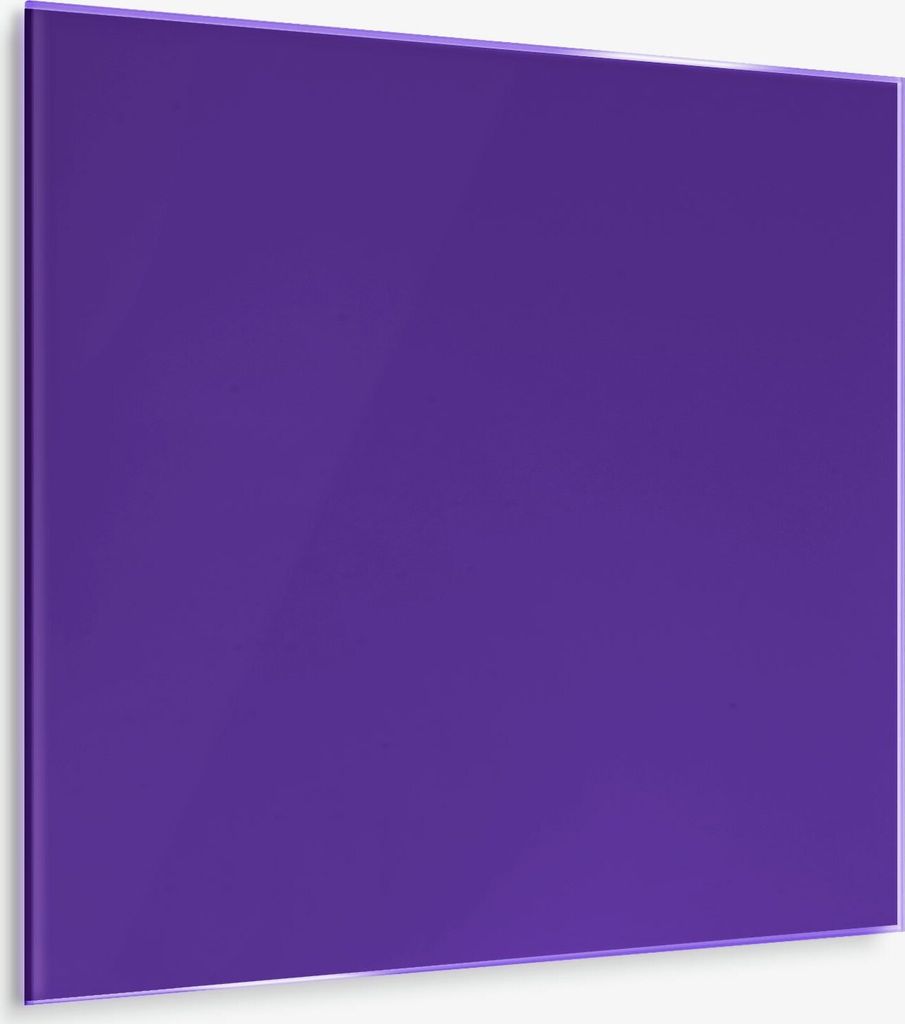 Glas-Magnettafel | aubergine | 45x50 cm Produktbild 