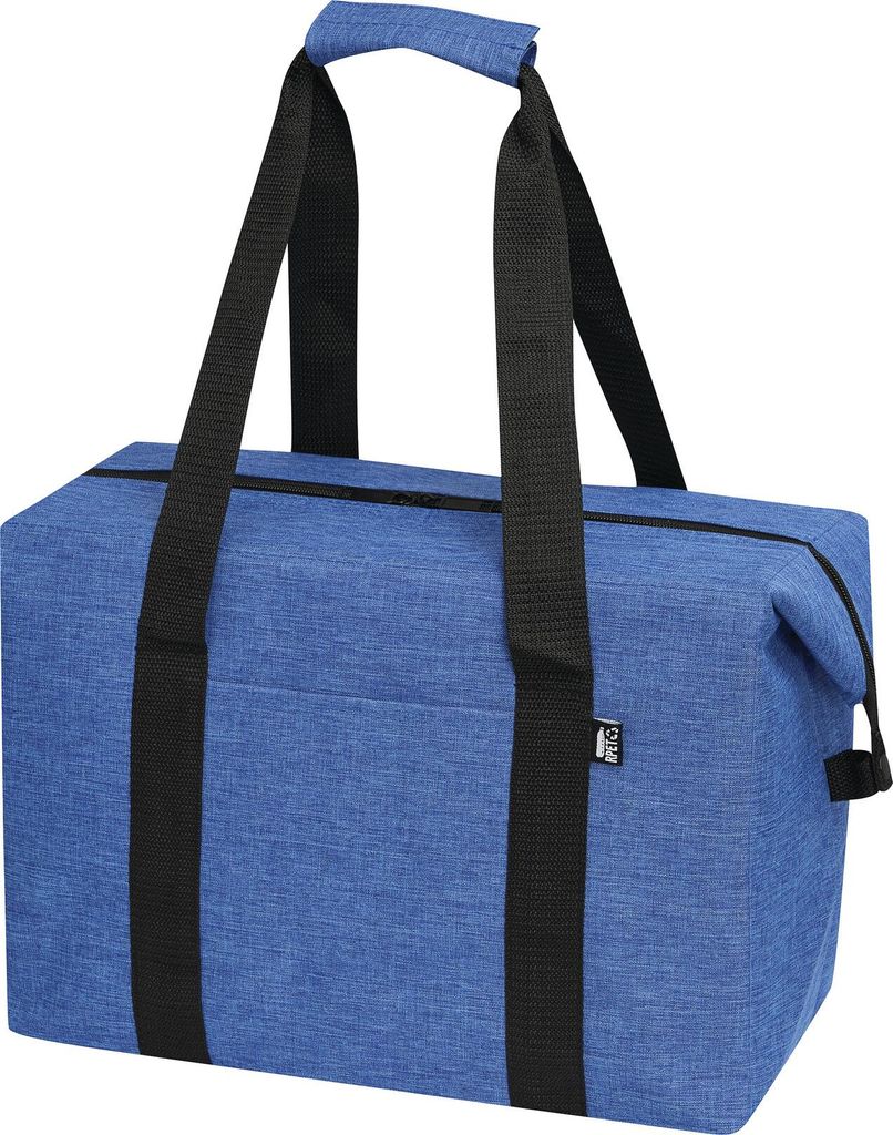 Kühltasche Groß Faltbar – Thermotasche, XXL Isoliertasche für Einkauf und Camping, RPET, ca. 38x19x26cm (17L) Blau