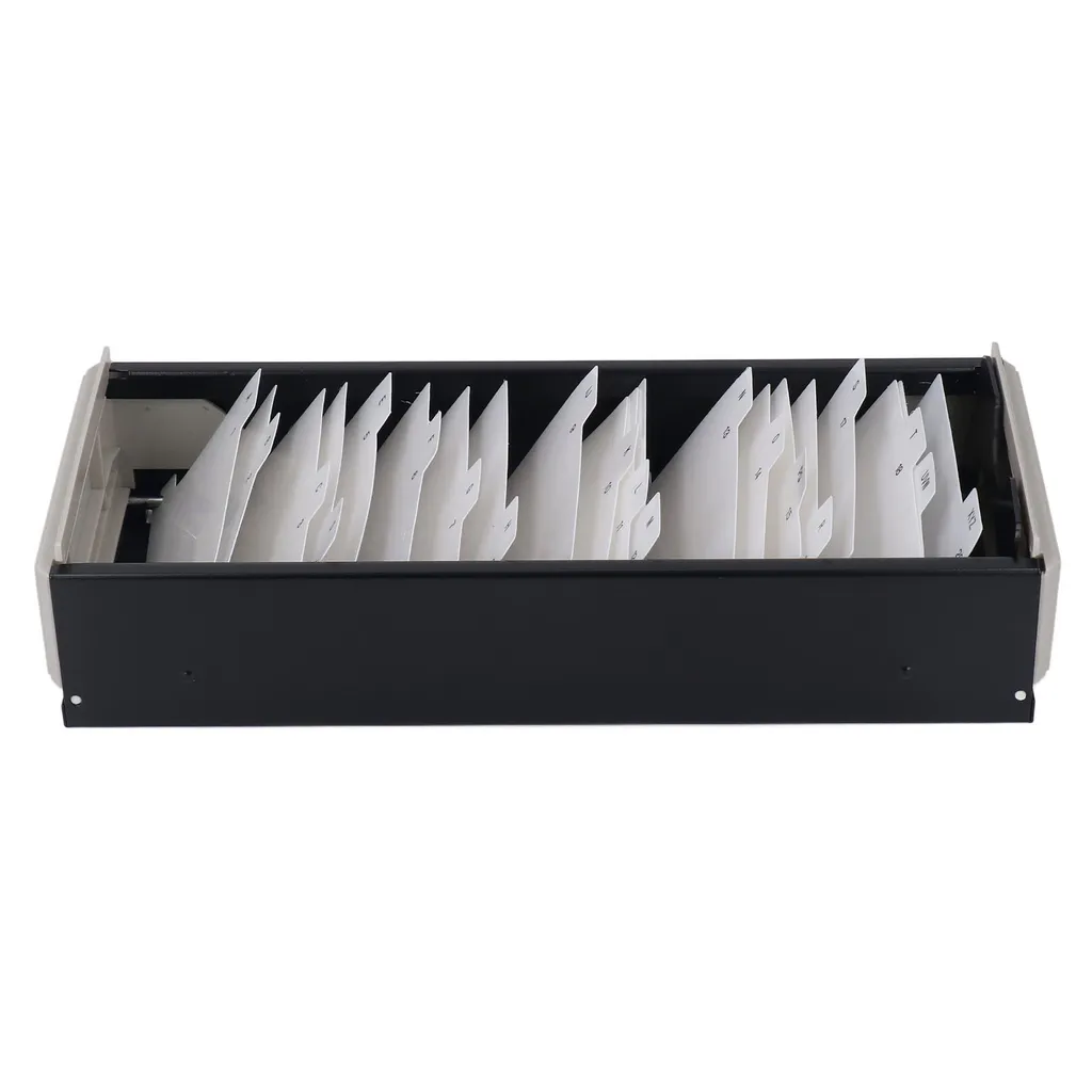 Titolare della carta indice, organizzatore del supporto del file della carta, organizzatore della carta indice, scatola del file della carta, organizzatore della carta di credito, scatola della carta indice - 4