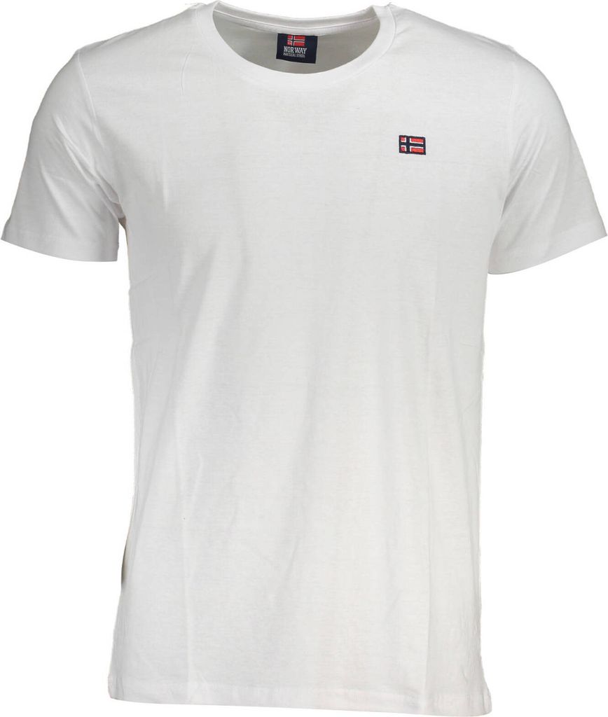 NORWAY 1963 Herren KURZARM-T-SHIRT Weiß 836010_1955807_BIANCOWHIT : Größe - 2XL Größe: 2XL