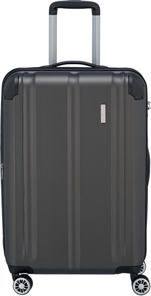 Travelite City Trolley mit 4 Rollen M 68cm EXP 78 Liter - Produktbild 