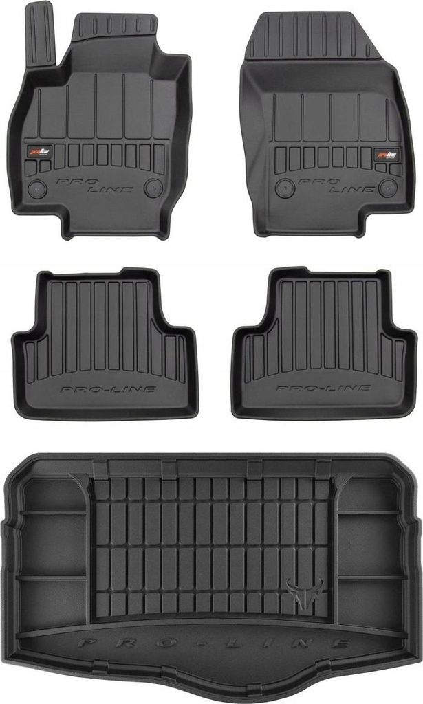 SET 3D Gummimatten VW T-Cross ab 2019-