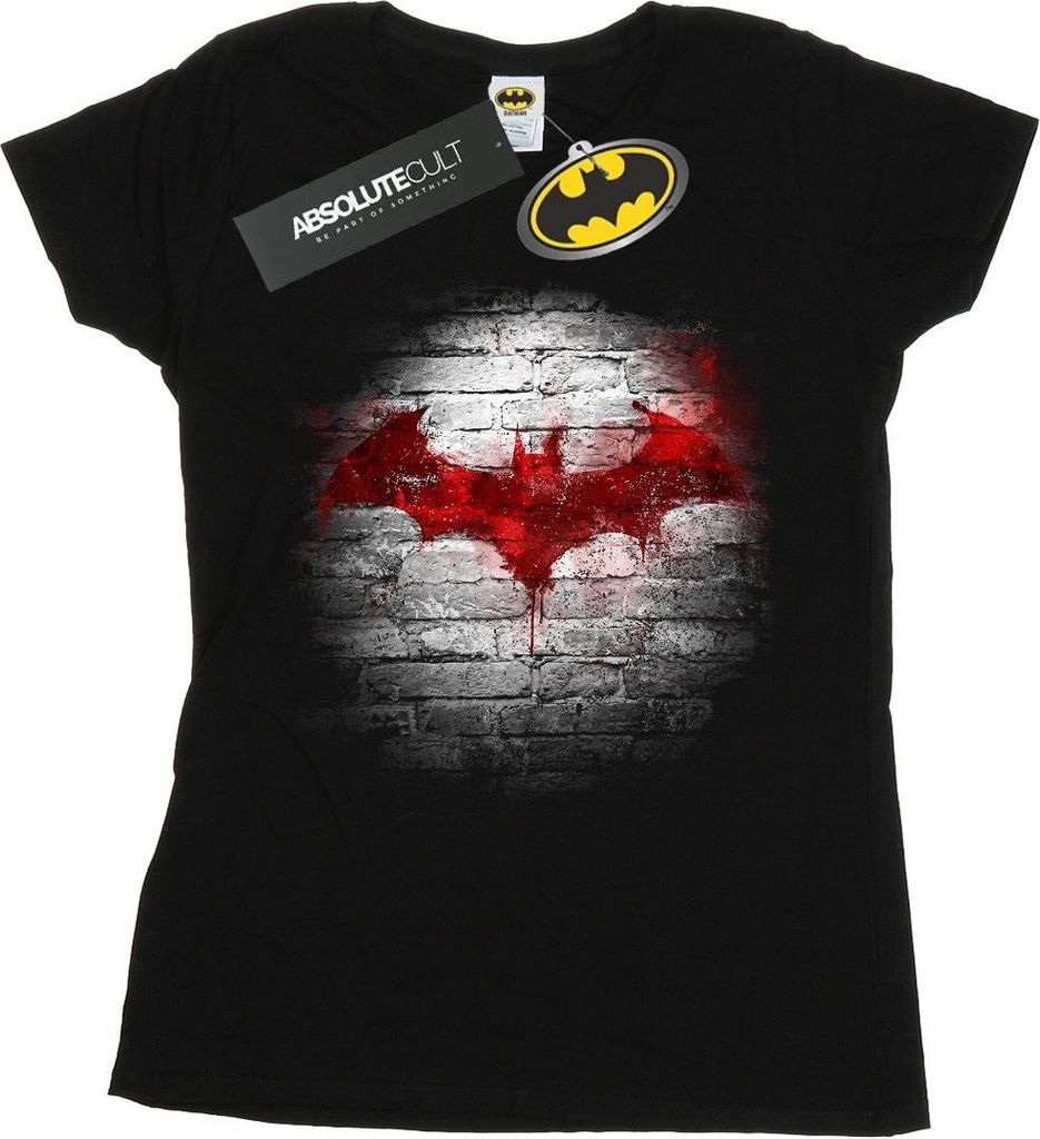 DC Comics - T-Shirt für Damen BI10317 (S) (Schwarz)