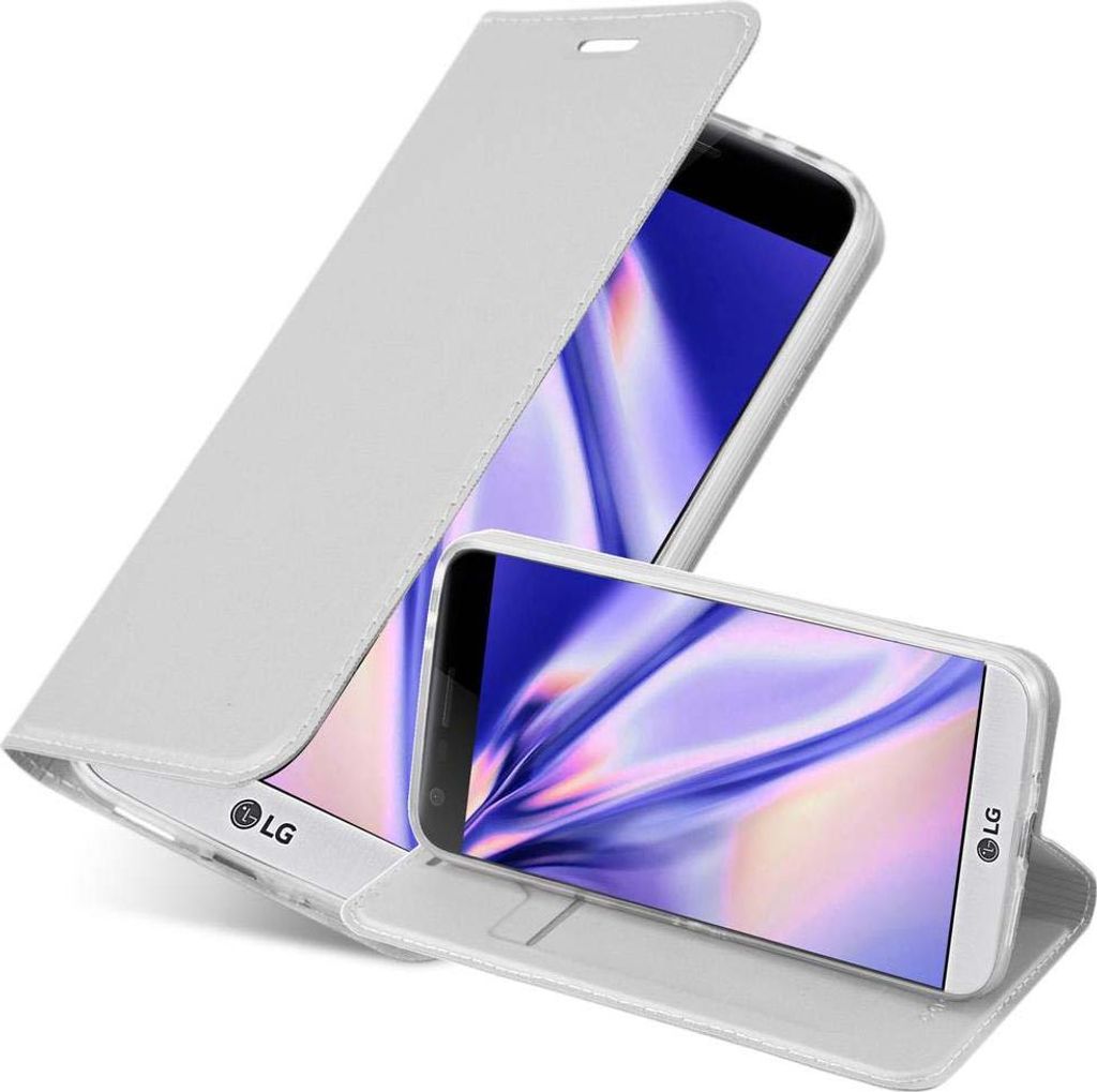 Cadorabo Handyhülle für LG G5 Schutz Hülle in Silber Cover Produktbild 