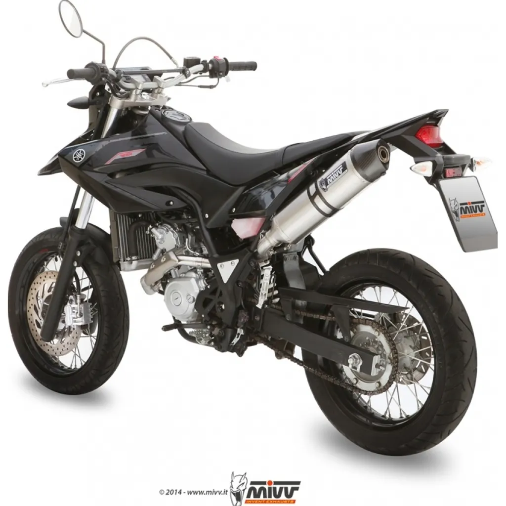 Échappement Mivv Slip-On Oval Stronger pour Yamaha WR 125 R X 2012-2014