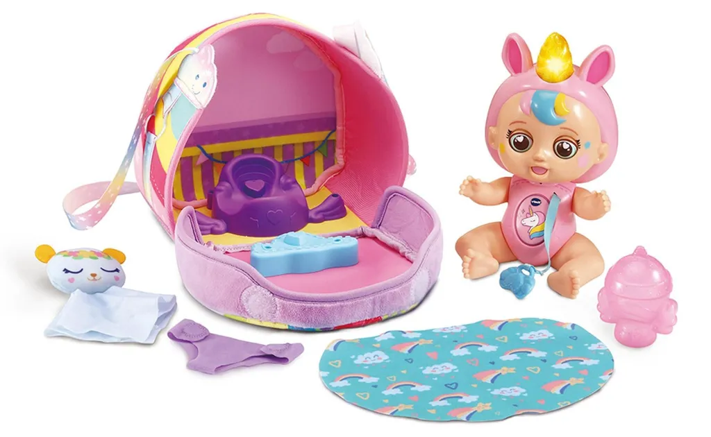 VTech Lilou va partout - La poupée idéale pour voyager et s'amuser