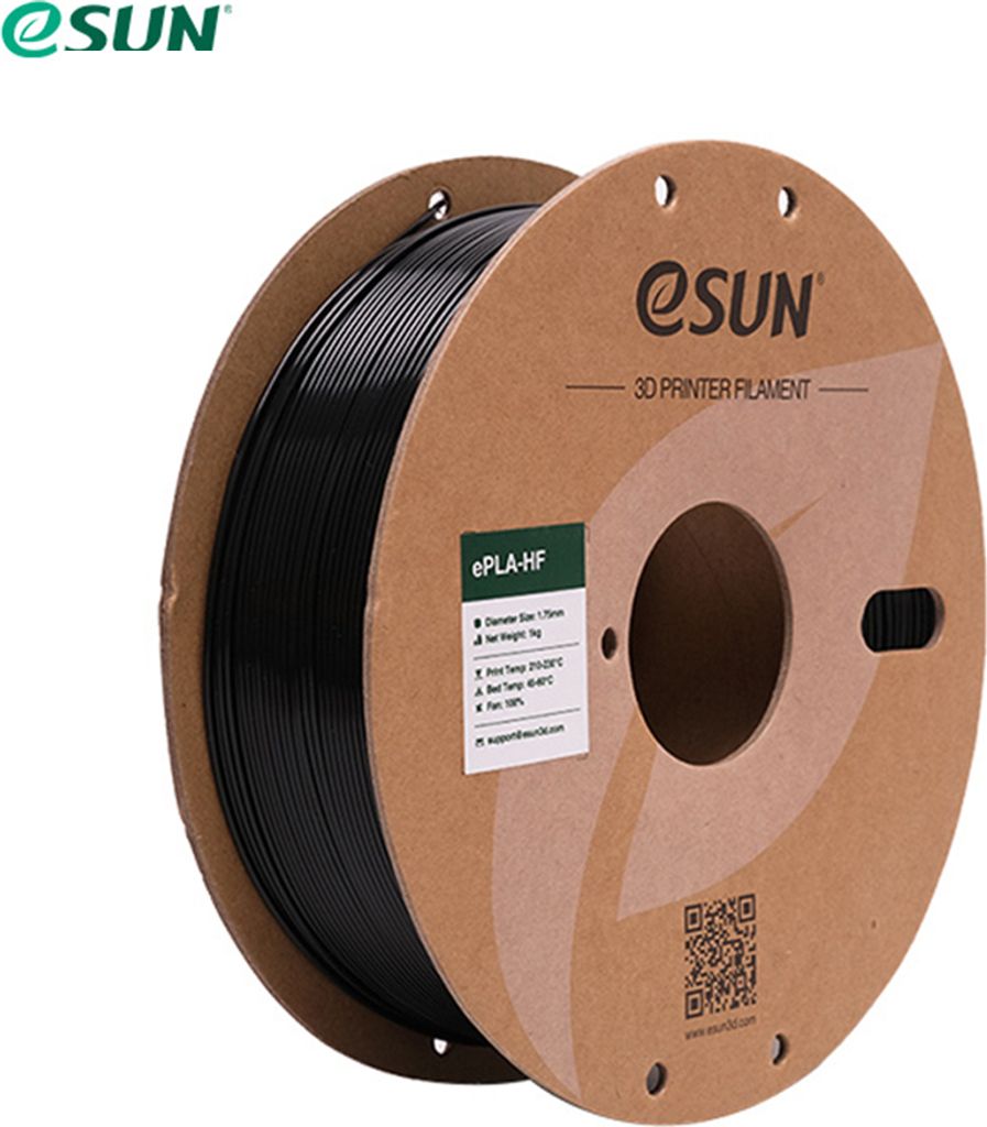 eSUN Hohe Geschwindigkeit PLA Filament 1.75mm, 3D Drucker Filament PLA-HS, Maßgenauigkeit +/- 0.05mm, 1KG Spule (2.2LBS)eSun PLA plus 3D Druck Fil...