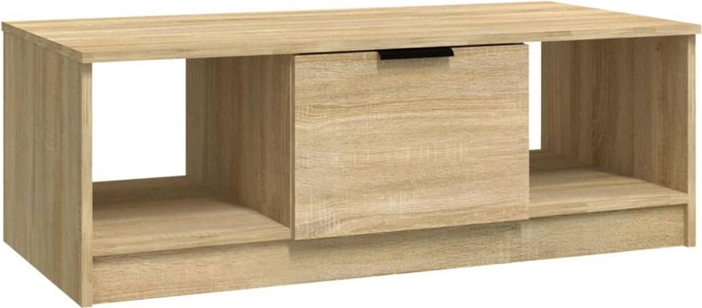 vidaXL Couchtisch Sonoma-Eiche 102x50x36 cm Holzwerkstoff