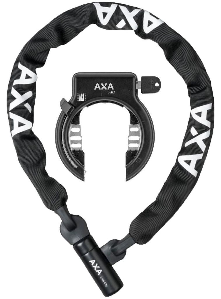 AXA Solid + Linq City 100 – Rahmenschloss-Set mit 100 cm Produktbild 