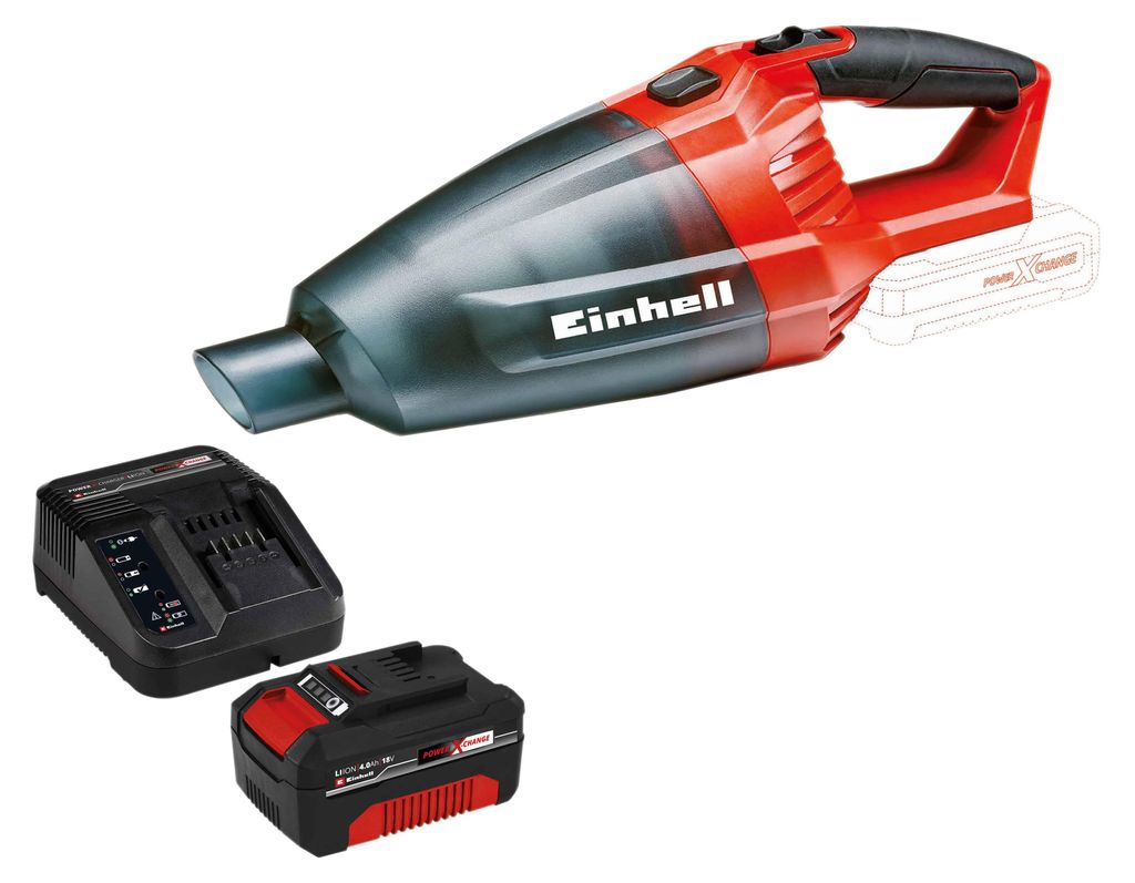 EINHELL Akku-Handstaubsauger, TE-VC 18 Li Kit (1x 4,0 Ah) Produktbild 