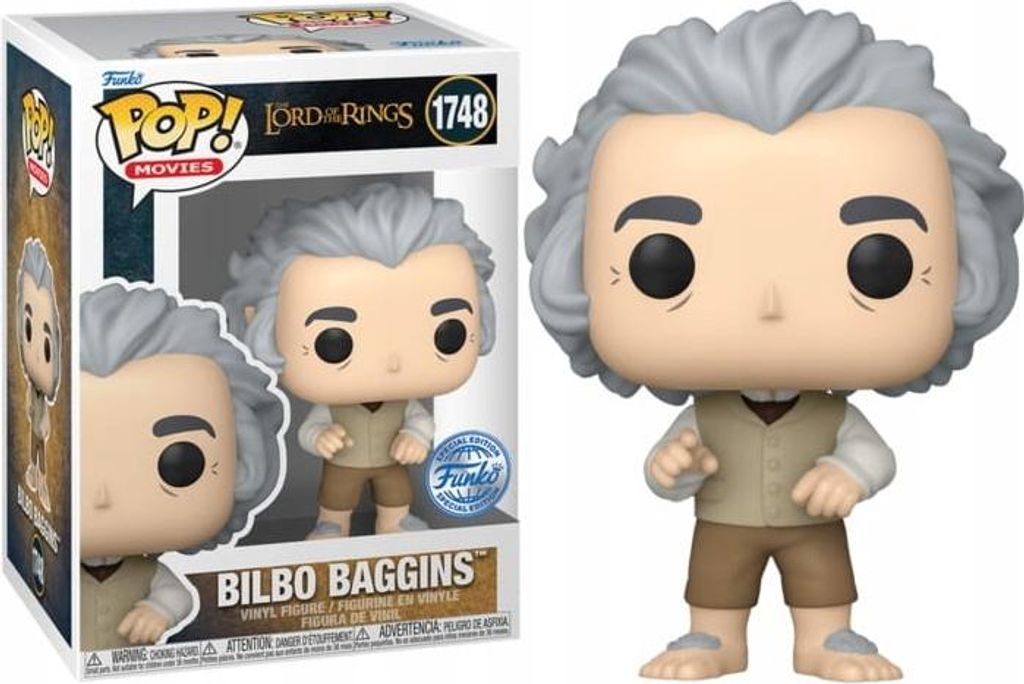 Figúrka Funko POP the Lord of the Rings 1748 Bilbo Baggins Obrázok produktu 