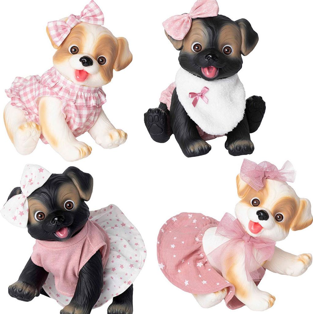 Rosa Toys Welpe 23 Cm Rosa Rosa One Size