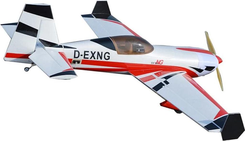 RC Flugzeug - Starrflügel PNP - Spannweite 120 cm - EPO-Schaum - 3D Kunstflug - Für Einsteiger - Outdoor - Rot