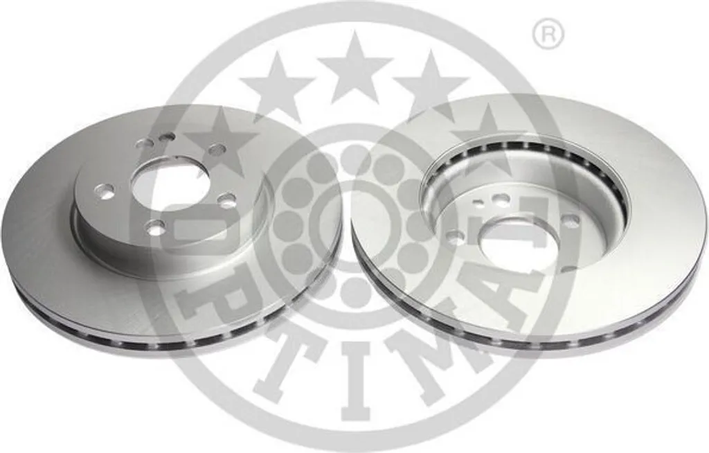 2 Disques de Frein Avant OPTIMAL BS-7802HC pour Mercedes Viano W639