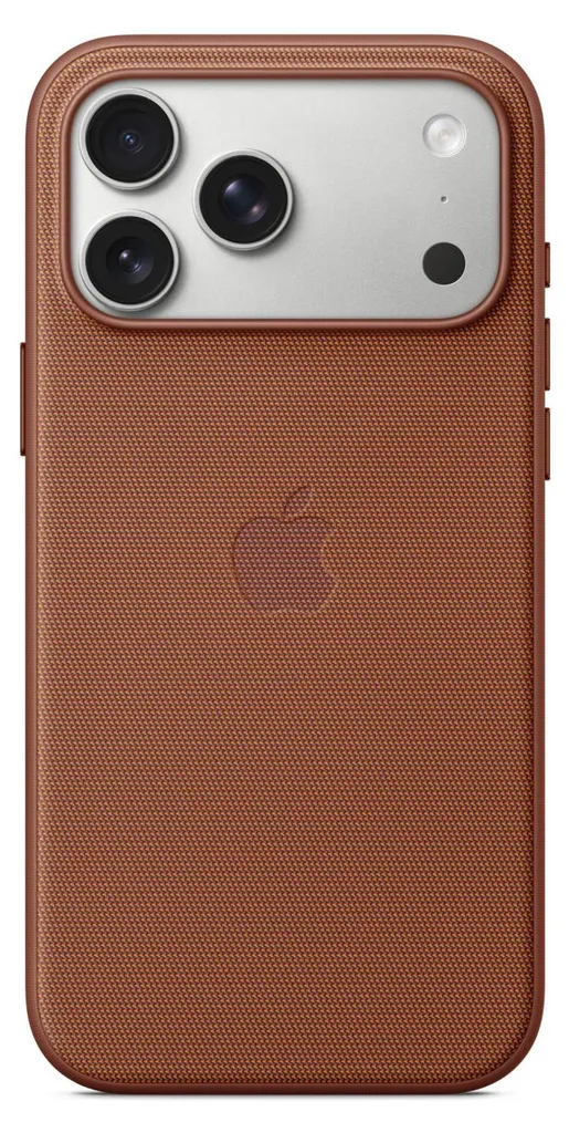 Coque MagSafe iPhone 17 Pro Max Sienna TechWoven pour usage professionnel