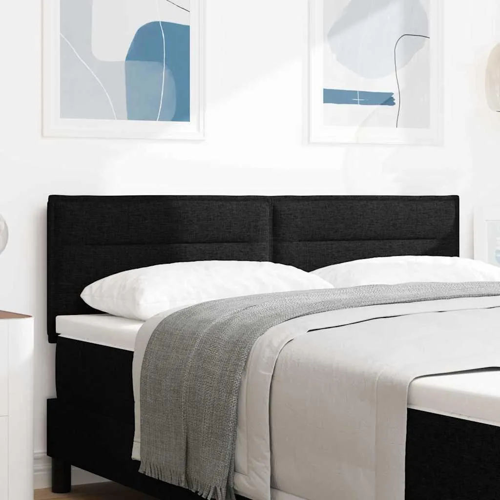 Testata Letto LED Nero 144 cm - Crea il tuo Angolo di Relax Notturno