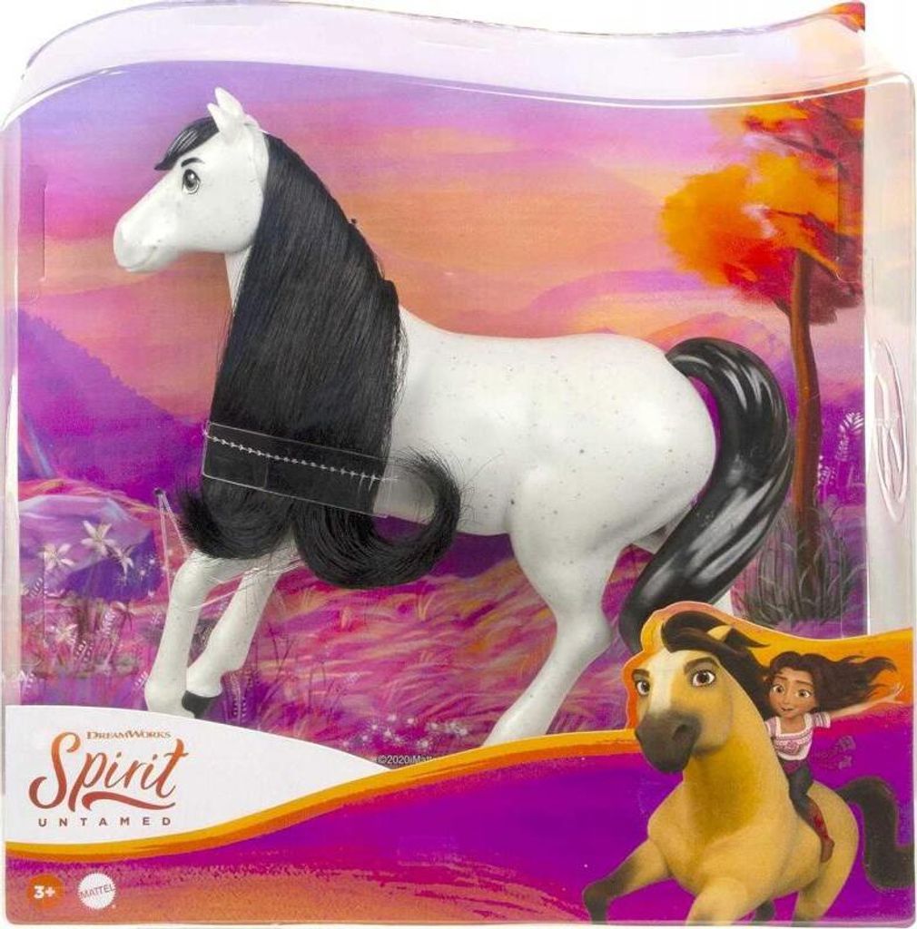 Mattel GXF02 Dreamworks SPIRIT untamed Pferd American Workhorse weiß