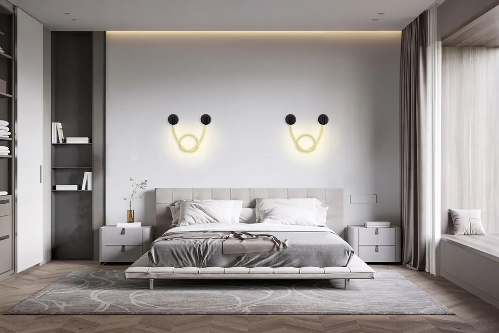 Applique LED Activejet Basse Consommation - Blanc Chaud 3000K Camelia