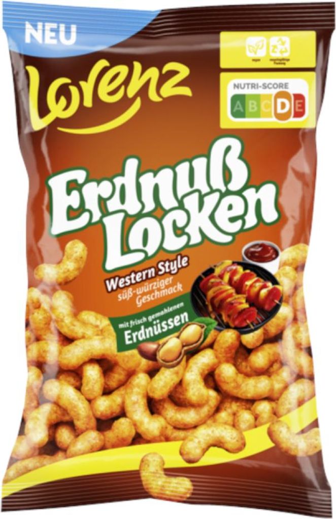 Lorenz płatki orzechowe western o słodko-pikantnym smaku Zdjęcie produktu 