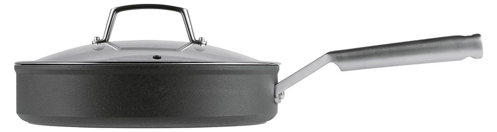Ninja C30126DE, Rund, Allzweckpfanne, Grau, Edelstahl, 260 °C, Aluminium, Glas