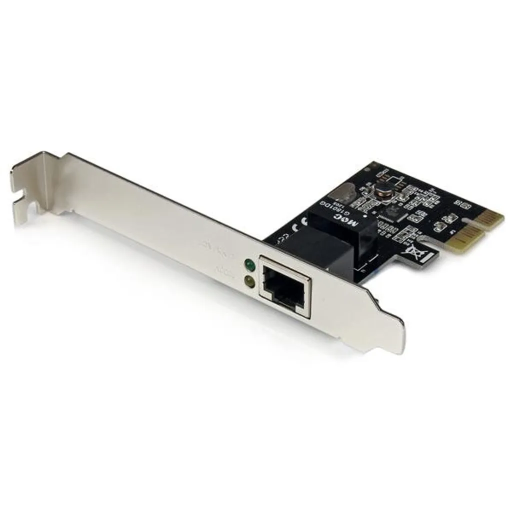 Carte Réseau Gigabit Ethernet PCIe Low Profile - Vitesse 10/100/1000 Mbps