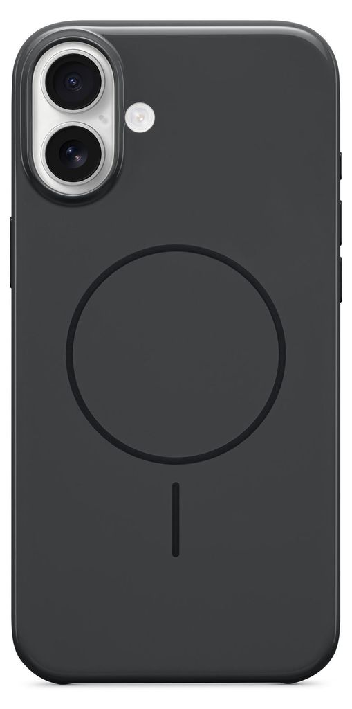 Beats iPhone 16 Plus Case - MagSafe, Kratzfeste Schutzhülle, passgenau, Innenfutter aus Mikrofaser - Samtschwarz