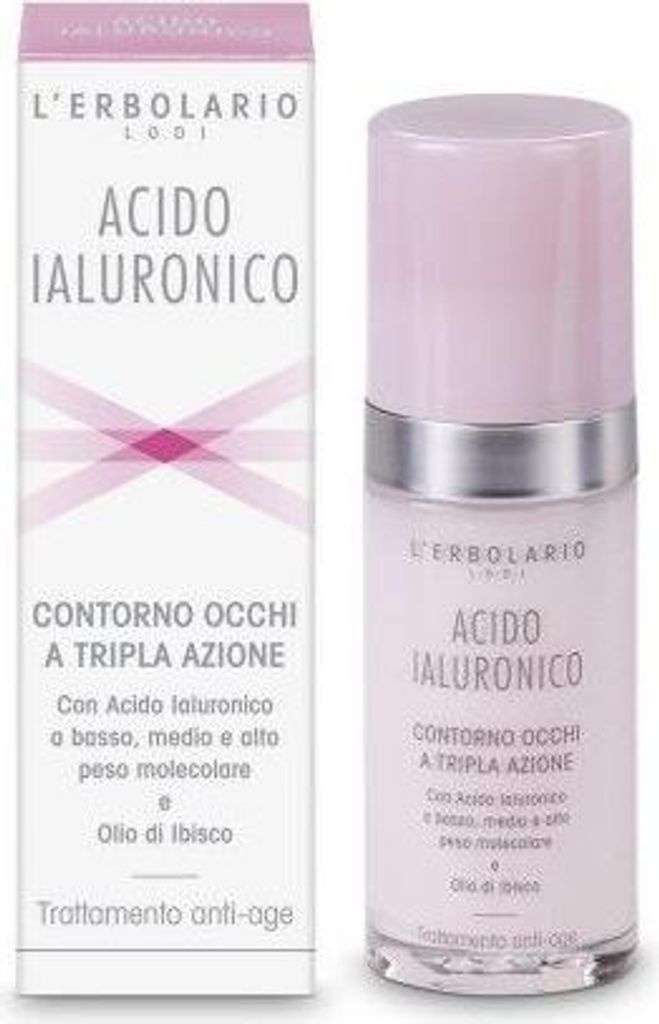 L'Erbolario HYALURONSÄURE Anti-Aging Augenkonturen Creme