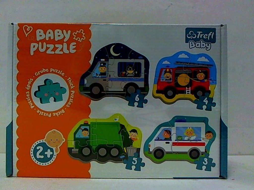 Occupazione e veicoli (puzzle per bambini) Immagine del prodotto 