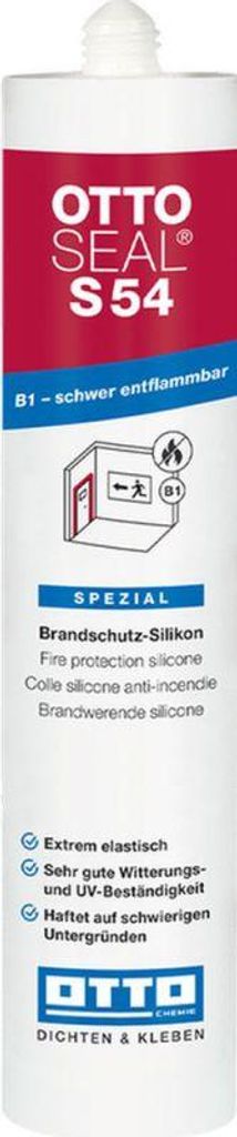 OTTOSEAL S 54 Das Brandschutz-Silikon B1  S 54 310ML C01 Produktbild 