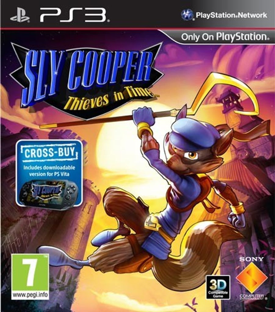 Sly Cooper PS-3 Thieves in Time PEGI