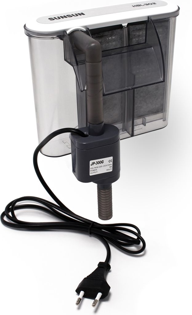 SunSun HBL-302 závěsný filtr Akvarijní závěsný filtr 350l/h Obrázek produktu 