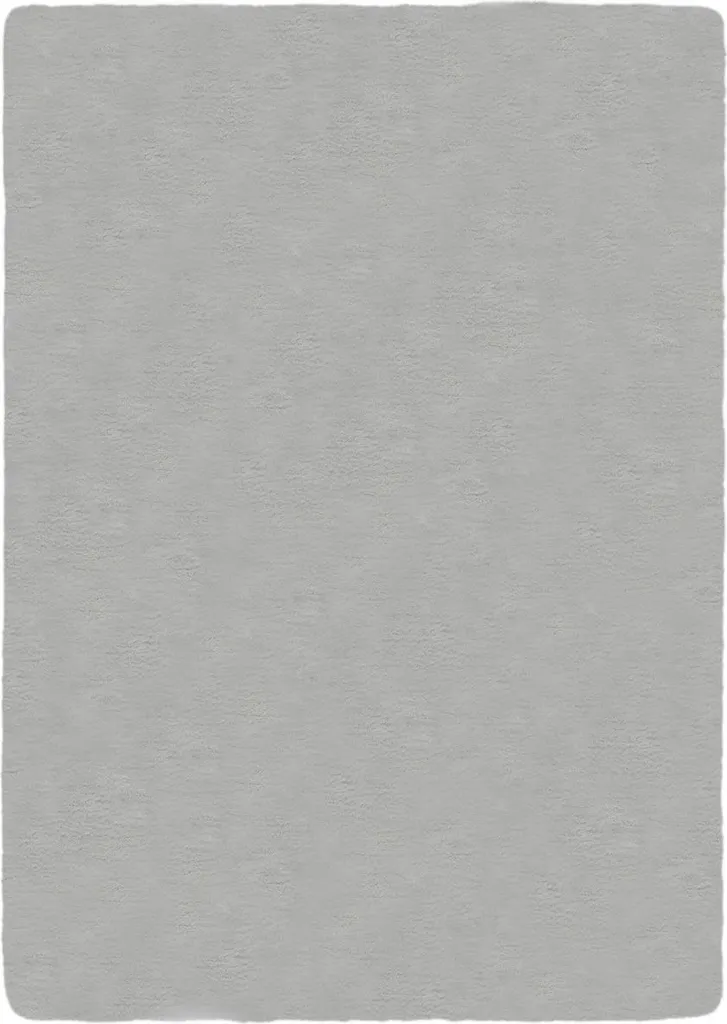 Tapis gris Ivy anti-glisse 120x170 cm - Confort doux pour sols froids