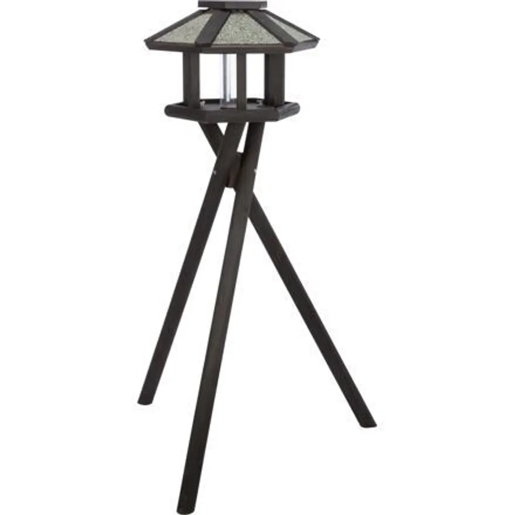 Station de Nourrissage Oiseaux 1,40 m Natura pour Jardin et Cour