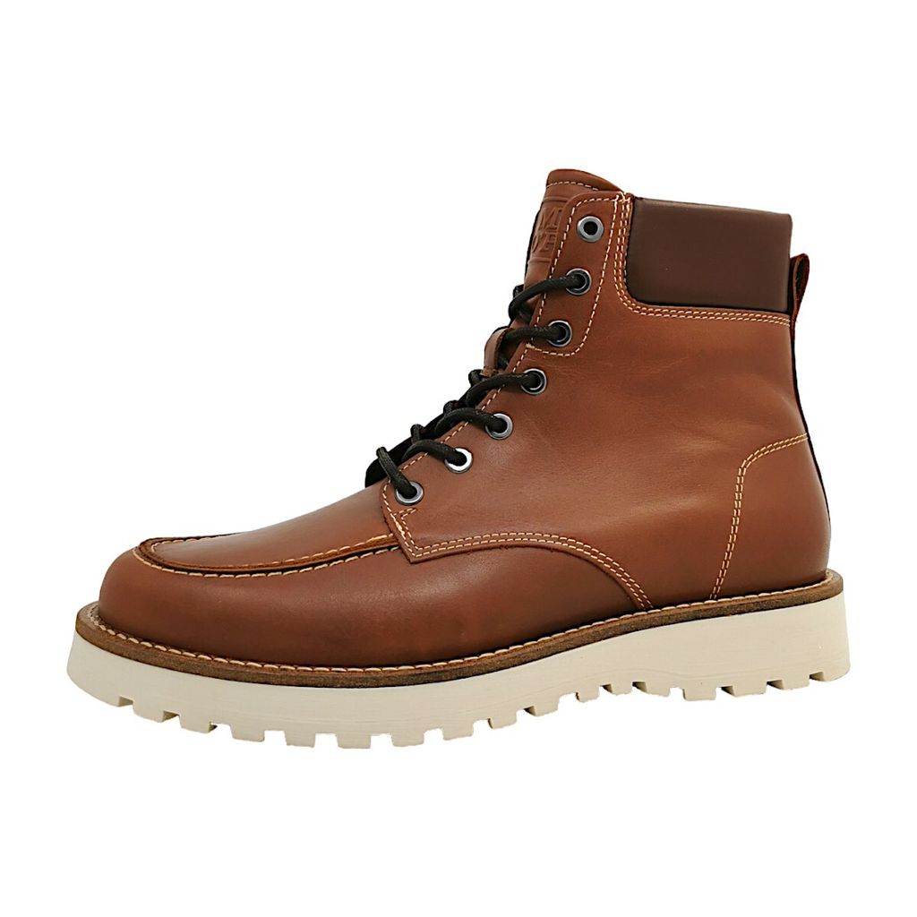 Marc O'Polo Lace up Bootie Herren Schnürstiefel in Braun, Größe 45
