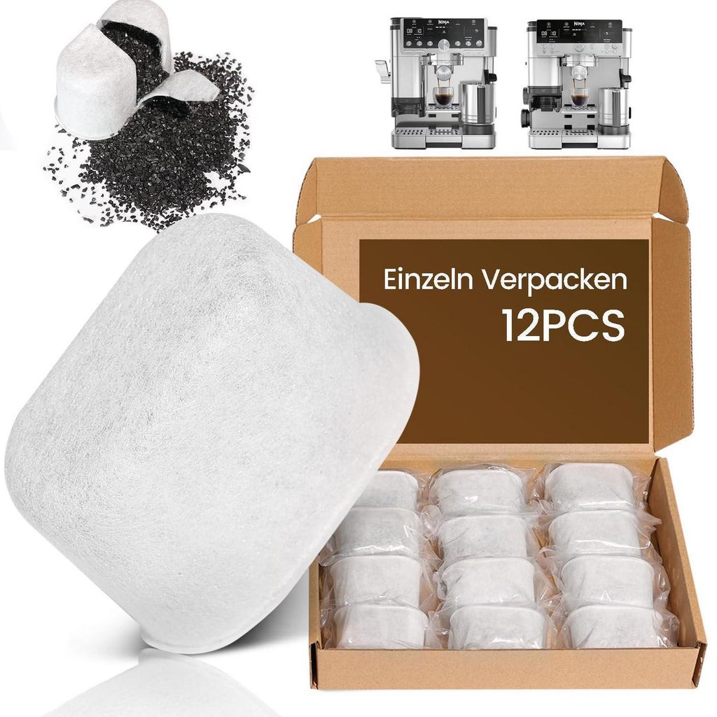Filtres à eau pour machine à café Ninja, lot de 12, Image du produit 