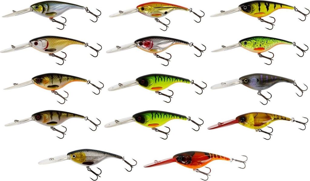 Westin BabyBite DR 6,5cm 13g Wobbler, Farbe:Firetiger