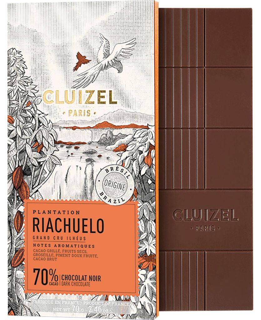 Cioccolato fondente "Plantation Riachuelo", 70%. Immagine del prodotto 