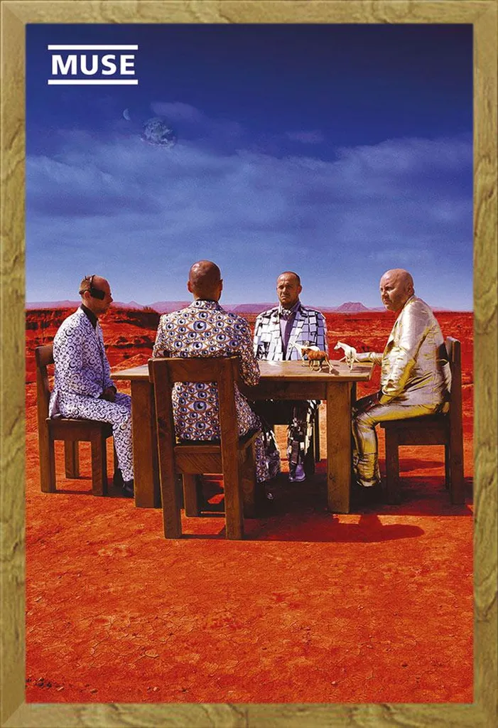 Muse Poster Black Holes And Revelations Cornice Rovere Shinsuke