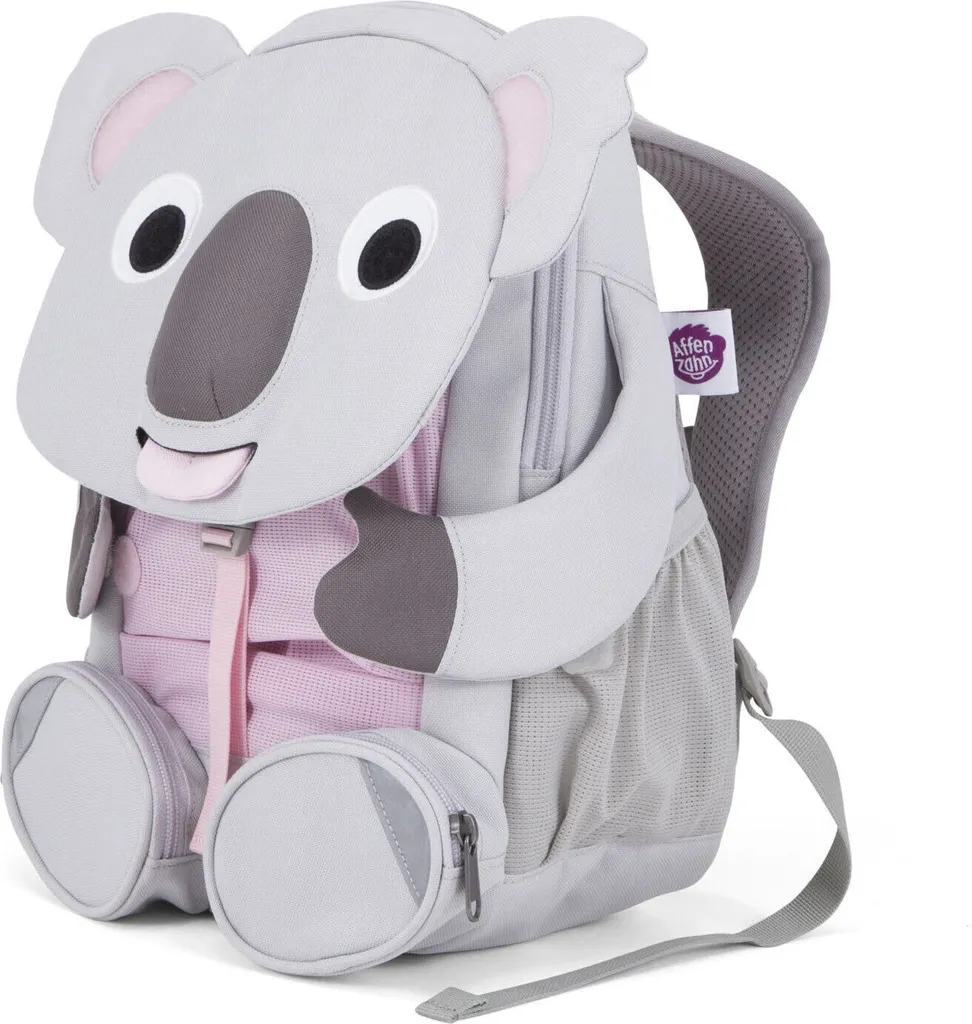 Petit Sac à Dos Koala Affenzahn Gris pour Sorties et Maternelle - 12