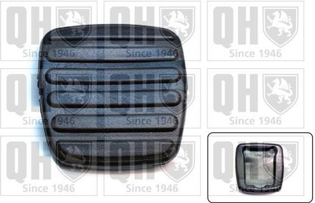 QUINTON HAZELL Pedalbelag Bremspedal EM1809K für RENAULT LOGAN I Kombi (KS) Gummi