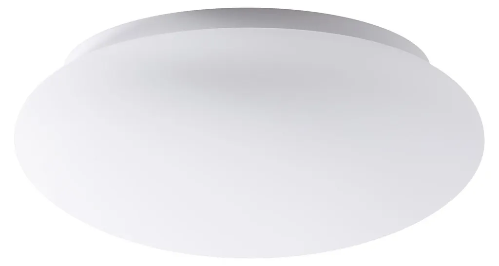 Luminaire de plafond LED en verre blanc ARAKIS 2 IP43 18W pour couloir
