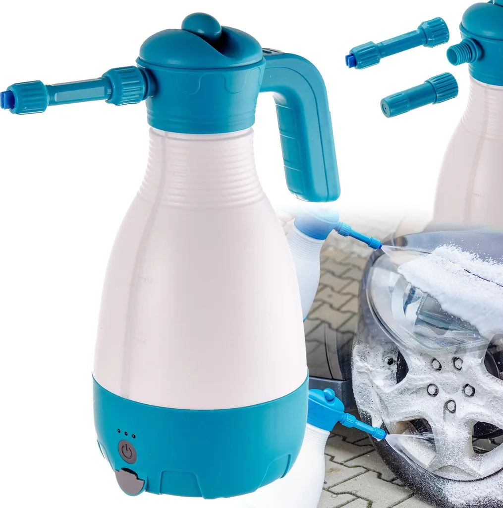 Nebulizzatore Schiumogeno Elettrico 1.8L: Pompa a Batteria per Casa e Auto