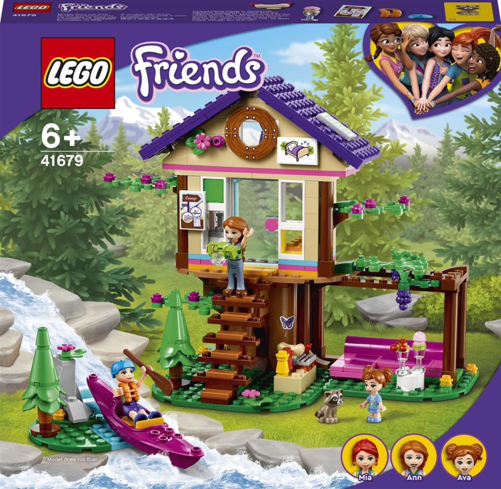LEGO 41679 Friends Casa sull'albero nella foresta, casa con Immagine del prodotto 
