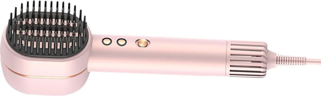 Brosse Sèche-Cheveux pour Brushing Rapide 1400W avec Concentrateur Rose - 4