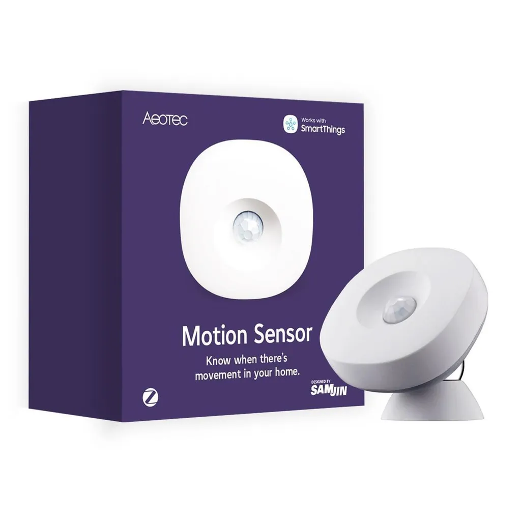 Automatisation Éclairage Détecteur Mouvement Zigbee 3.0 Aeotec Blanc