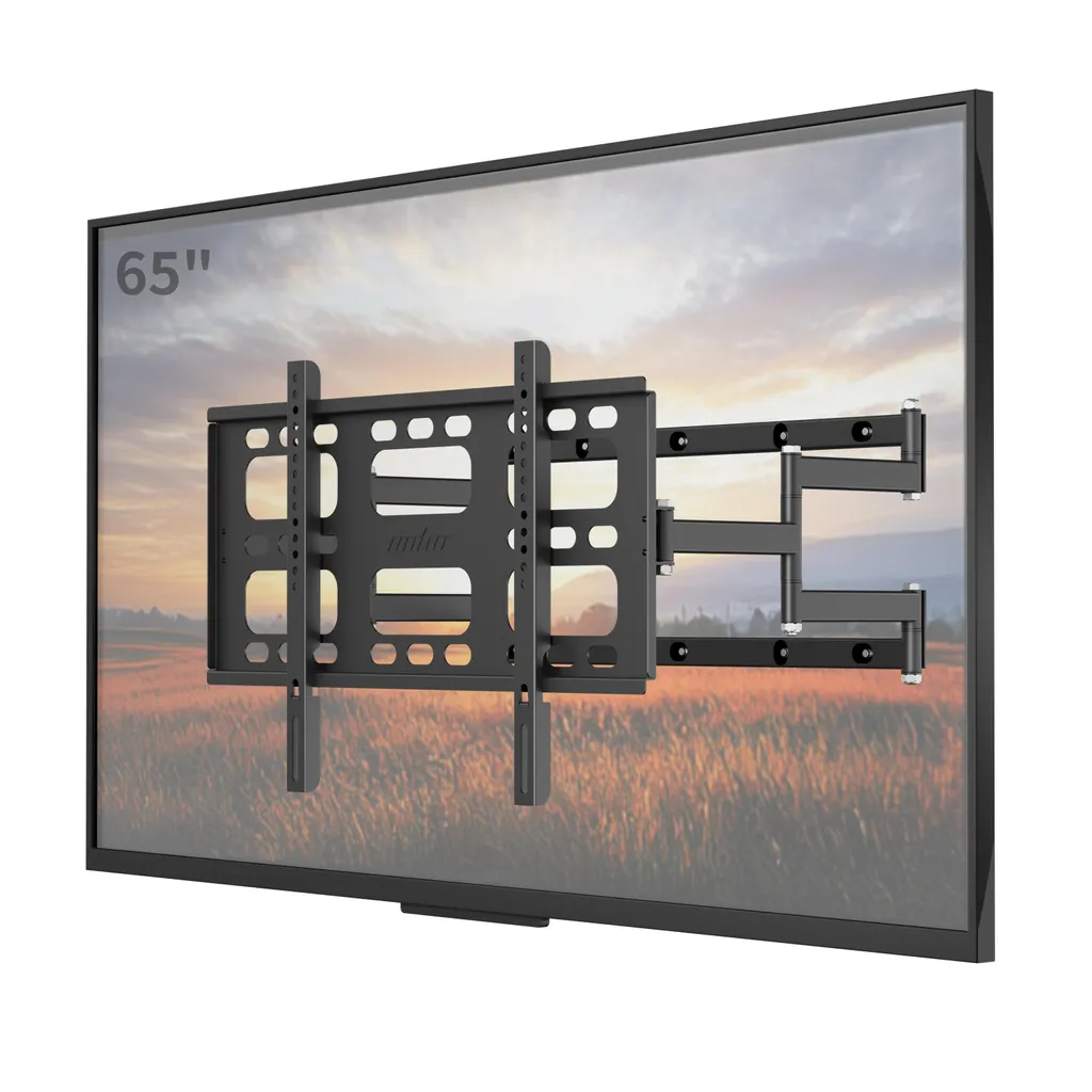 Support Mural TV pour Grand Salon et Home Cinéma 40-85 Pouces Flexible