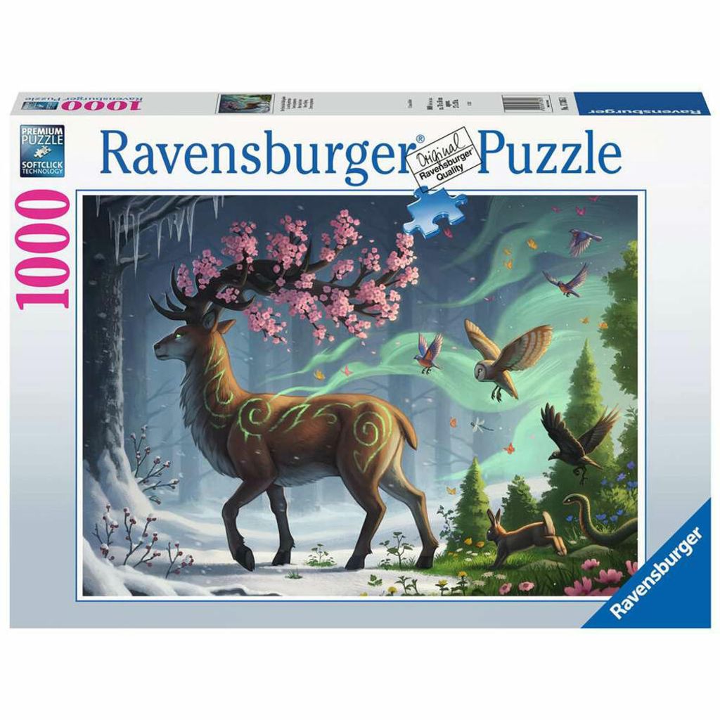Der Hirsch als Frühlingsbote Ravensburger 17385 Produktbild 