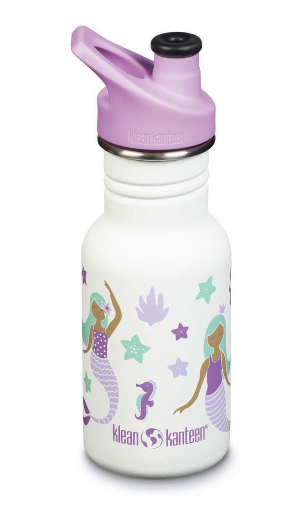 Klean Kanteen Kinder Trinkflasche 355ml Sport Cap Mermaid