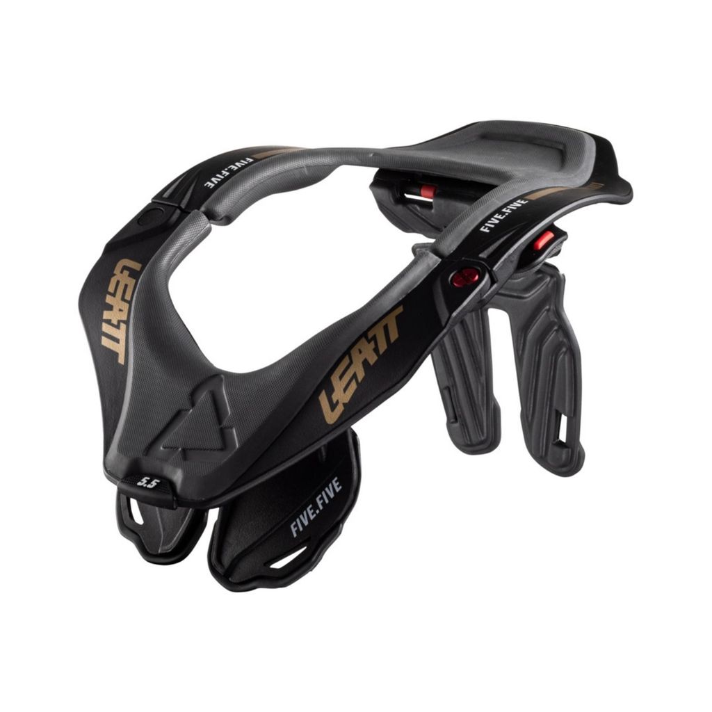 Leatt Nackenschutz Neck Brace 5.5 , Stealth - Grau, L/XL